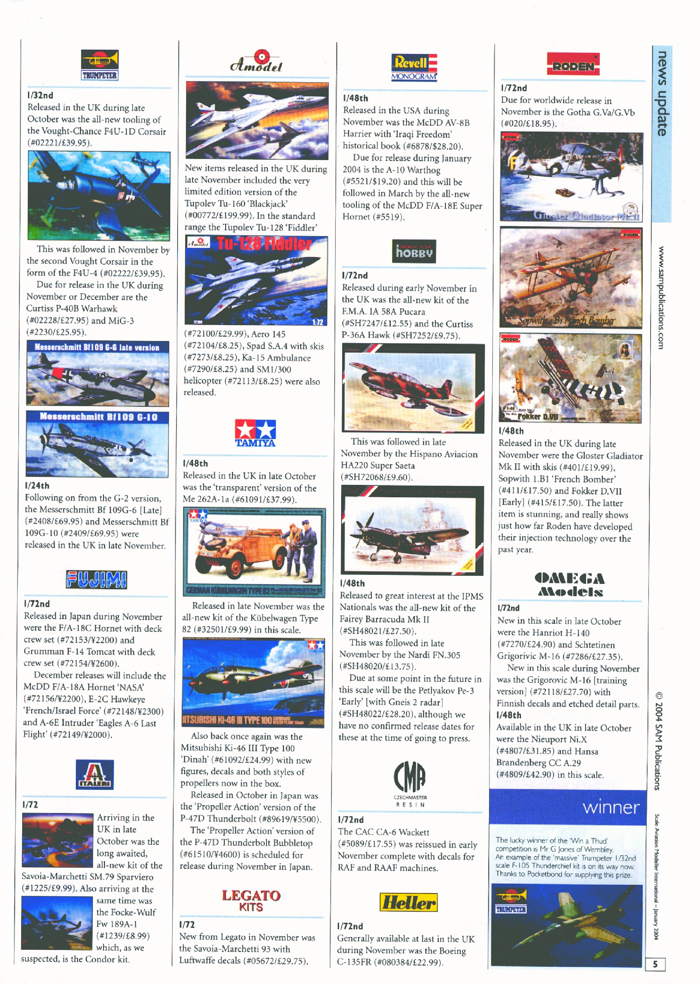 Scale Aviation Modeller International 2004-01
